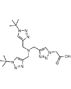(4-((Bis((1-(2-Methyl-2-Propyl)-1H-1,2,3-triazol-4-yl)Methyl)Amino)Methyl)-1H-1,2,3-triazol-1-yl)Essigsäure acid