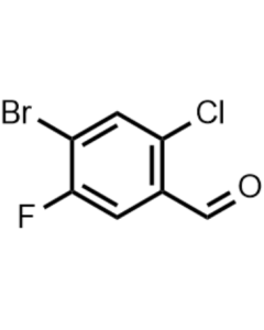 4-Bromo-2-chloro-5-fluorobenzaldehyde