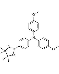 4-Methoxy-N-(4-methoxyphenyl)-N-(4-(4,4,5,5-tetramethyl-1,3,2-dioxaborolan-2-yl)phenyl)aniline