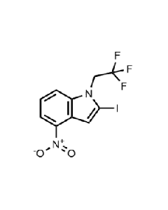 2-Iodo-4-nitro-1-(2,2,2-trifluoroethyl)-1H-Indol