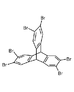 2,3,6,7,12,13-Hexabromotriptycene