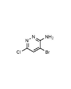3-Amino-4-Bromo-6-chloropyridazine