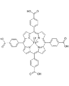 Fe(III) meso-Tetra(4-carboxyphenyl)Porphin Chlorid
