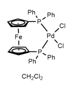 1,1'-Bis(diphenylphosphino)ferrocene-Palladium(II)dichloride dichloromethane complex