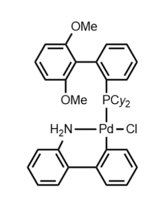 Chloro(2-dicyclohexylphosphino-2',6'-dimethoxy-1,1'-Biphenyl)(2'-Amino-1,1'-Biphenyl-2-yl)Palladium(II)