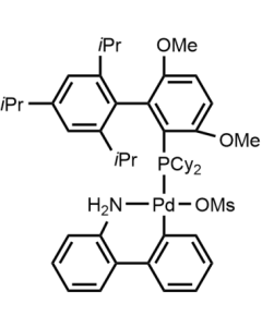Methanesulfonato2-dicyclohexylphosphino-3,6-dimethoxy-2'-4' -6'-tri-i-propyl-1,1'-bipheny)(2'-amino-1,1'-biphenyl-2-yl)palladium(II)