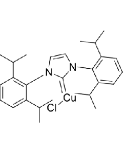 Chloro[1,3-Bis(2,6-diisopropylphenyl)imidazol-2-ylidene]Kupfer(I)