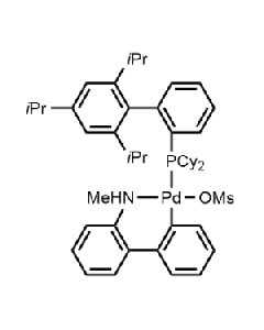Methanesulfonato(2-dicyclohexylphosphino-2',4',6'-Tri-i-Propyl-1,1'-Biphenyl)(2'-methylamino-1,1'-Biphenyl-2-yl)Palladium(II)